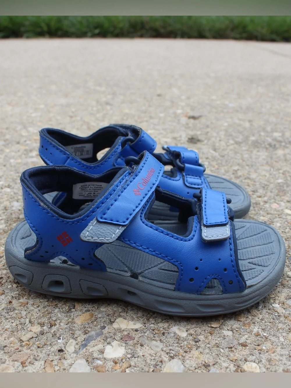 Columbia Techsun Vent Blue Toddler Sandals Sz 7